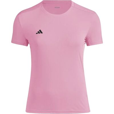 adidas Adizero Essentials Running Rosa Camiseta Ajustada - Correr adidas Adizero Essentials Running Rosa Camiseta Ajustada - Correr
