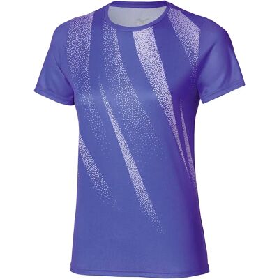 Mizuno Camiseta De Manga Corta Core Graphic Iris Bloom L Mizuno Camiseta De Manga Corta Core Graphic Iris Bloom L