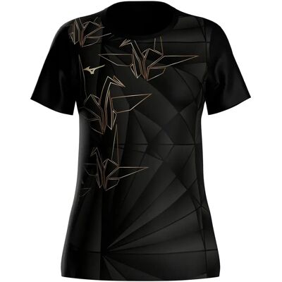 Mizuno Camiseta De Manga Corta Active Dryaeroflow Graphic Origami Taniori M Mizuno Camiseta De Manga Corta Active Dryaeroflow Graphic Origami Taniori M