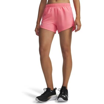 Under Armour Pantalones Cortos Fly By 3´´ Pink S Under Armour Pantalones Cortos Fly By 3´´ Pink S