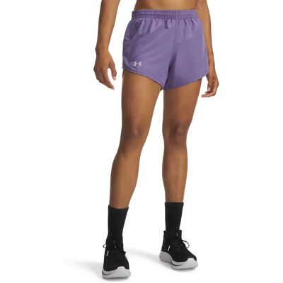 Under Armour Pantalones Cortos Fly By 3´´ Purple M Under Armour Pantalones Cortos Fly By 3´´ Purple M