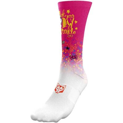 Otso Calcetines Hello Kitty Sparkle Fucsia / Yellow EU 30-34 Otso Calcetines Hello Kitty Sparkle Fucsia / Yellow EU 30-34