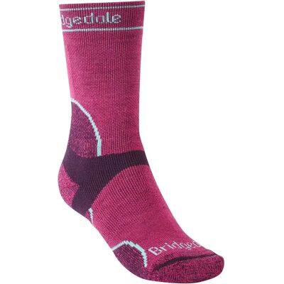 Bridgedale Calcetines Midweight T2 Merino Sport Crew Berry EU 38-40 Bridgedale Calcetines Midweight T2 Merino Sport Crew Berry EU 38-40