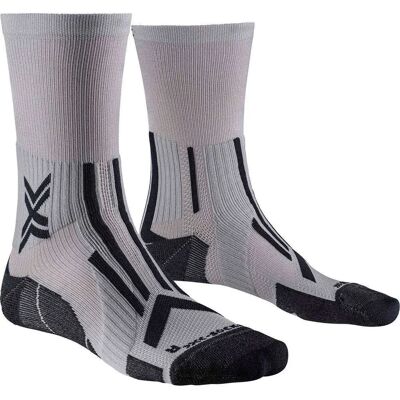 X-socks Calcetines Trail Run Perform Crew Pearl Grey / Charcoal EU 45-47 X-socks Calcetines Trail Run Perform Crew Pearl Grey / Charcoal EU 45-47