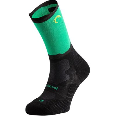 Lurbel Calcetines Cortos Rise Five Black / Green EU 39-41 Lurbel Calcetines Cortos Rise Five Black / Green EU 39-41