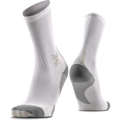 X-socks Calcetines Crew Run Discover Arctic White / Pearl Grey EU 42-44 X-socks Calcetines Crew Run Discover Arctic White / Pearl Grey EU 42-44