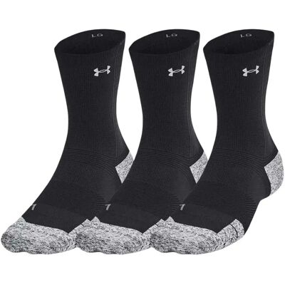Under Armour Calcetines Armourdry Run Cushion 3 Pares Black EU 31 1/2-36 Under Armour Calcetines Armourdry Run Cushion 3 Pares Black EU 31 1/2-36