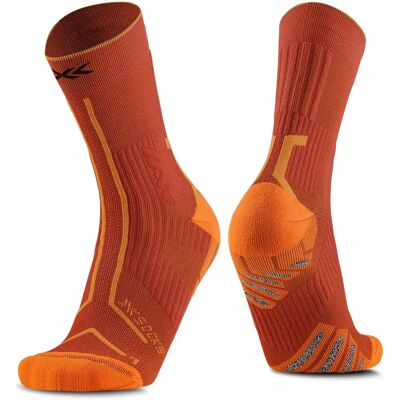 X-socks Calcetines Crew Trailrun Terraskin Expert Burnt Red / Orange EU 42-44 X-socks Calcetines Crew Trailrun Terraskin Expert Burnt Red / Orange EU 42-44
