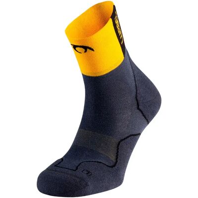 Lurbel Calcetines Cortos Desafio Four Dark Grey / Yellow EU 39-41 Lurbel Calcetines Cortos Desafio Four Dark Grey / Yellow EU 39-41