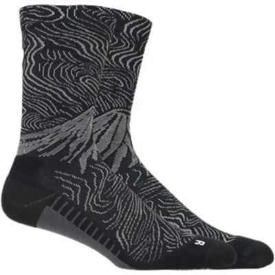 Asics Calcetines Crew Fujitrail Graphic Black / Cloud Grey EU 47-49 Asics Calcetines Crew Fujitrail Graphic Black / Cloud Grey EU 47-49