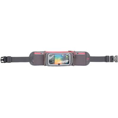 Avento Cinturón Deportivo Para Smartphone Con Solapa Grey / Pink / Silver One Size Avento Cinturón Deportivo Para Smartphone Con Solapa Grey / Pink / Silver One Size