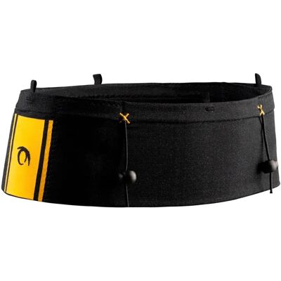 Lurbel Cinturón Running Loop Two Black / Amber Yellow 3 Lurbel Cinturón Running Loop Two Black / Amber Yellow 3