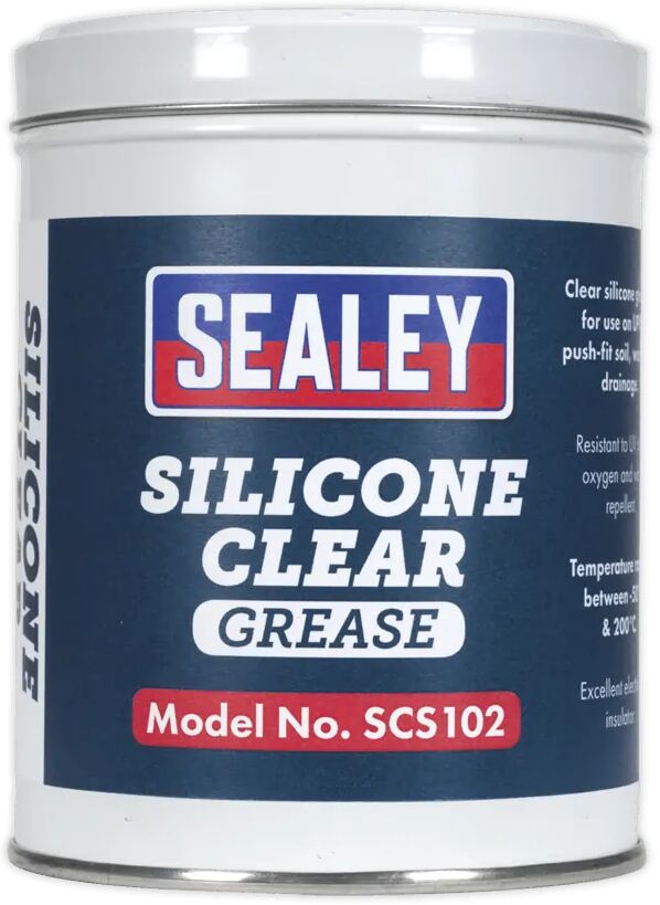 Sealey Grasa de silicona transparente. SCS102