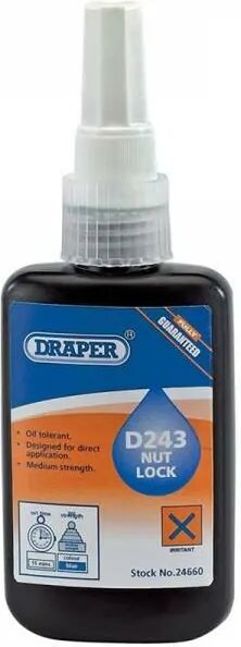 Draper Sellador de tuercas. 50 ml.