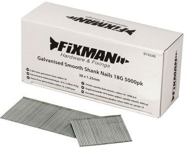 5000 clavos calibre 18 de 38 mm de largo 5000 clavos calibre 18 de 38 mm de largo