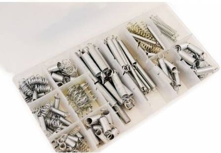 Juego de 200 muelles variados extensión y compresión Juego de 200 muelles variados extensión y compresión