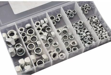 Juego de 150 tuercas autoblocantes Juego de 150 tuercas autoblocantes