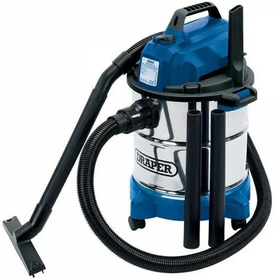 Draper Aspirador industrial seco y humedo 20L 1250W.