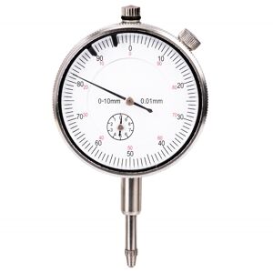 Toolzone Reloj comparador 0 - 10 mm. (Lectura de 0.01 mm.)