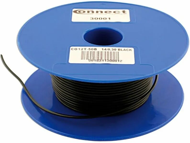 Connect 50 m x Cable unipolar de sección 1mm² x 14/0.30 mm   Bobina de 50 Metros