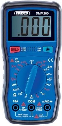Multímetro profesional digital ac/dc draper Multímetro profesional digital ac/dc draper