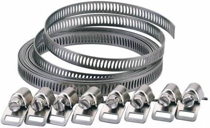 Juego de abrazaderas (8 mm. de ancho) Juego de abrazaderas (8 mm. de ancho)