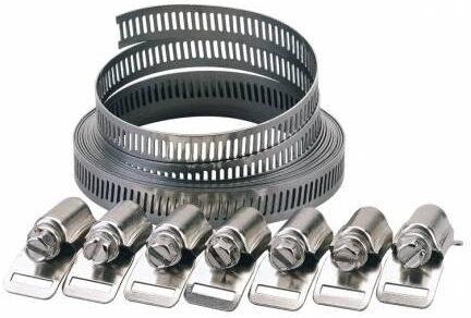 Juego de abrazaderas (12 mm. de ancho) Juego de abrazaderas (12 mm. de ancho)