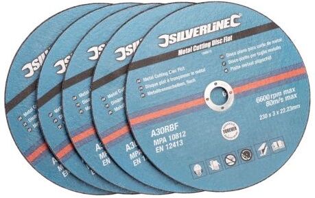 Pack de discos de corte para metal. 230 mm. Pack de discos de corte para metal. 230 mm.