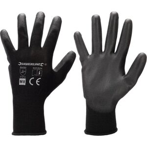 Silverline Guantes de seguridad anticorte de poliuretano   Talla M