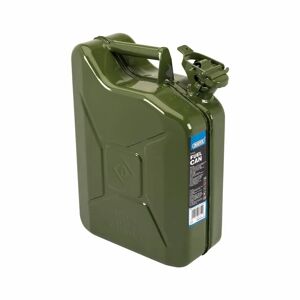 Draper Bidon de gasolina de acero Jerrycan. 10 Litros