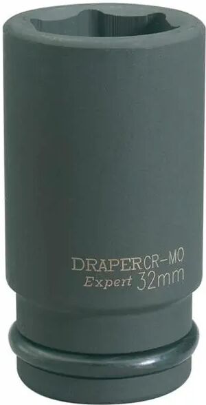 Draper Llave de vaso de impacto larga de 32 mm. 3/4" Hexagonal