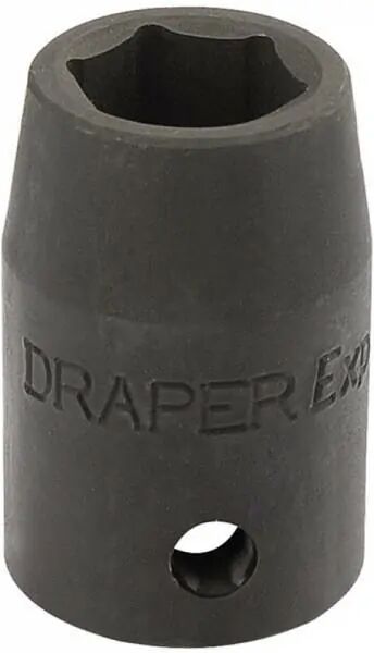 Draper Llave de vaso de impacto de 14 mm. 1/2". Hexagonal