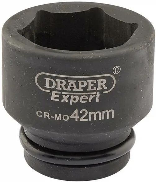 Draper Llave de vaso de impacto de 42 mm. 3/4". Hexagonal