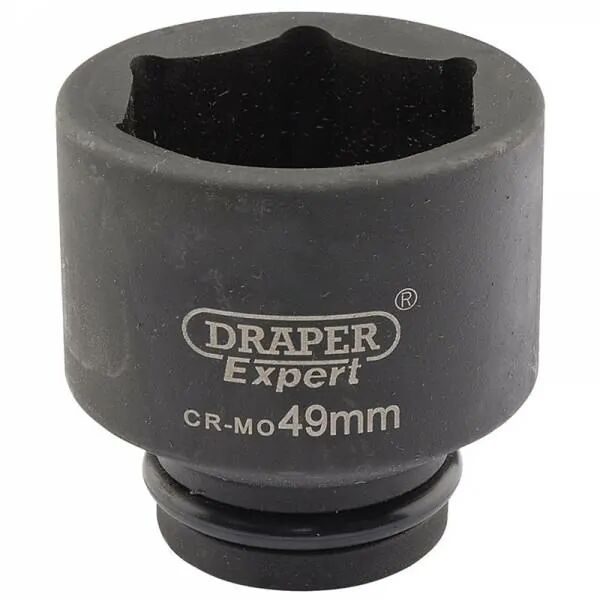 Draper Llave de vaso de impacto de 49 mm. 3/4". Hexagonal