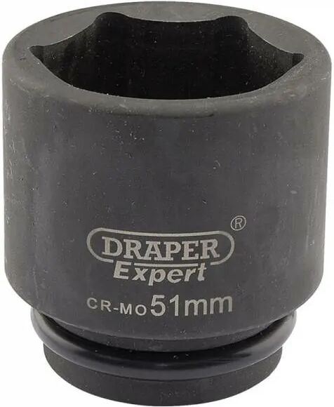 Draper Llave de vaso de impacto de 51 mm. 3/4". Hexagonal