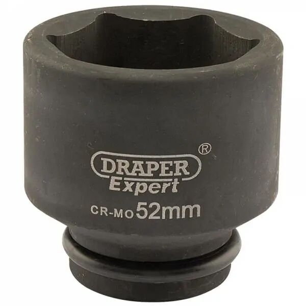 Draper Llave de vaso de impacto de 52 mm. 3/4". Hexagonal