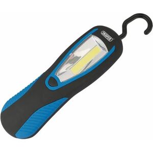 Draper Lámpara de trabajo COB Led 3W - 200 Lum.   Base magnética - Azul