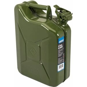 Draper Bidon de gasolina de acero Jerrycan. 10 Litros