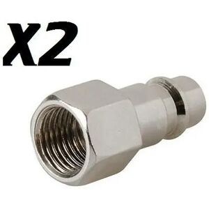 Silverline Conector neumatico de 1/4