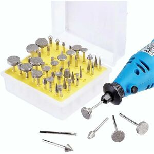 Toolzone 50 fresas de diamante para miniherramienta