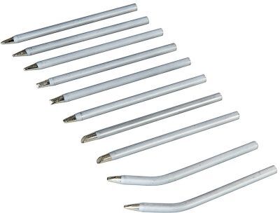 10 puntas finas para soldador de estaño 15w y 25w ø 3.8 m. 10 puntas finas para soldador de estaño 15w y 25w ø 3.8 m.