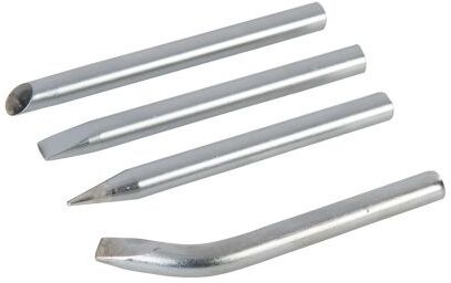 4 puntas para soldador de estaño 100w ø 8.5 m. 4 puntas para soldador de estaño 100w ø 8.5 m.