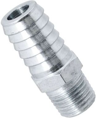 Conector neumático rosca 1/4" macho con espiga ø14.5 mm. Conector neumático rosca 1/4" macho con espiga ø14.5 mm.