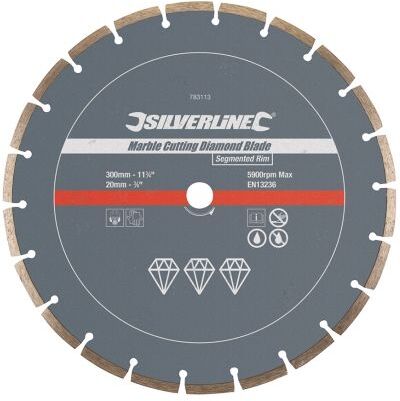 Disco diamantado de corte para mármol. ø 300 mm Disco diamantado de corte para mármol. ø 300 mm