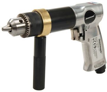 Taladro neumático con portabrocas 13 mm. Taladro neumático con portabrocas 13 mm.