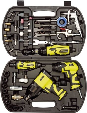 Maletín de herramientas neumáticas composite storm force. 68 piezas Maletín de herramientas neumáticas composite storm force. 68 piezas