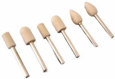 6 puntas de fieltro para pulido 6 puntas de fieltro para pulido