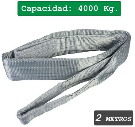Eslinga 4 toneladas. 2 metros Eslinga 4 toneladas. 2 metros