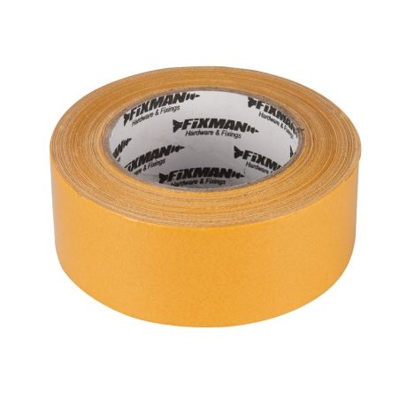 Cinta adhesiva doble cara resistente. 50 mm. 33 metros. Cinta adhesiva doble cara resistente. 50 mm. 33 metros.