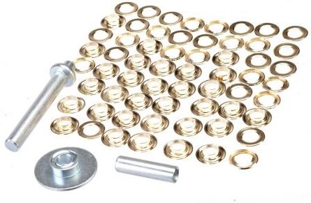 Remachadora de ojales y 30 ojales Remachadora de ojales y 30 ojales